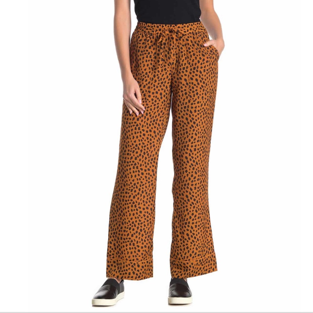 Joie draw string printed pants